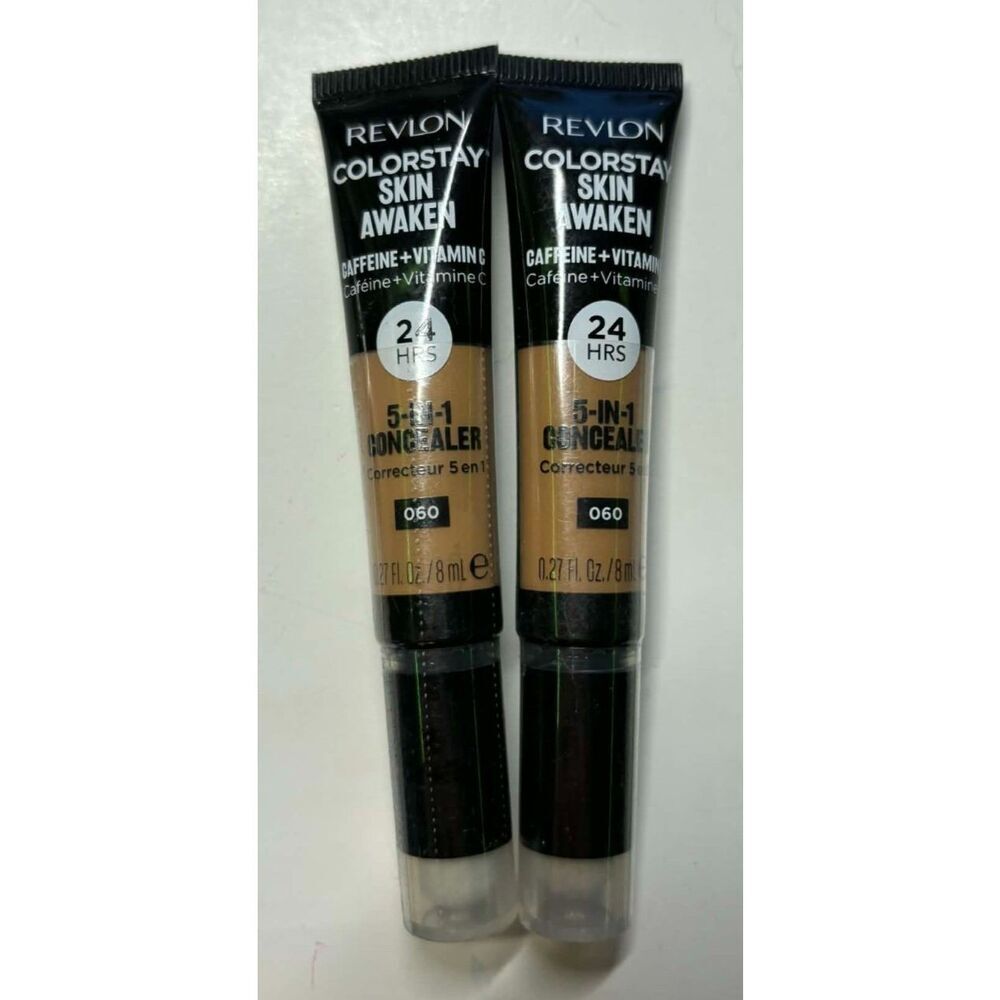 Revlon Colorstay Skin Awaken 5 in 1 Concealer 060 Deep Lot of 2